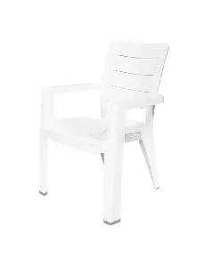 Chaise avec accodoires blanc Marina