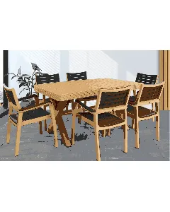 Pack Axiome : Table avec 6 chaises