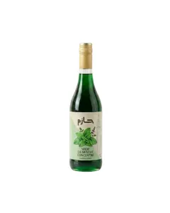 Boisson concentrée au goût de menthe
