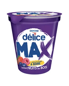 Yaourt à boire aux fruits des bois Max