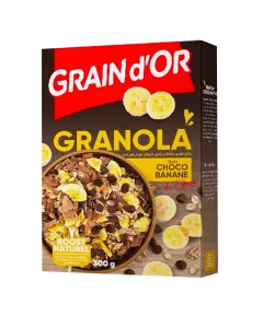 Granola chocolat banane 