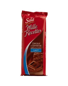 Chocolat de couverture au lait