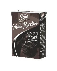 Cacao en poudre sans sucre SAÏD