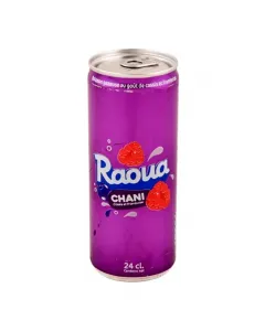 Boisson gazeuse framboise cassis