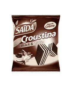 Biscuits Croustina black & white