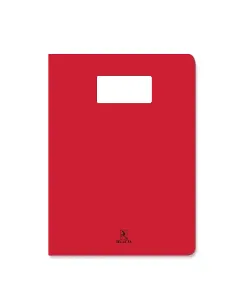 Cahier piqure 96 pages rouge