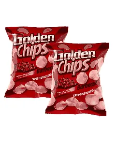 Lot de 2 sachets de chips au barbecue Twister