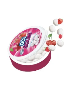 Bonbons aux fruits rouge