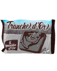 Cake en tranche D’or au chocolat MOULIN D'OR