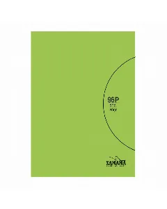 Cahier piqué 17x22cm SYS uni vert 80g