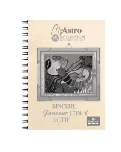 Cahier wiro A4 horoscope : Scorpion - 200 pages