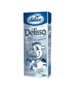 Boisson lactée vanille Délisso