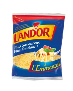 Fromage fondu râpé à l'emmental