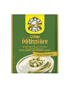 Crème pâtissière pistaches