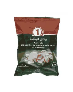 Chips de pomme de terre naturelle au fromage