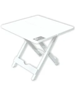 Table de jardin pliable carrée