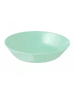 Assiette creuse verte &Oslash;22cm