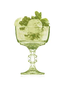 Coffret de 6 verres &agrave; pied Aqua Diamond