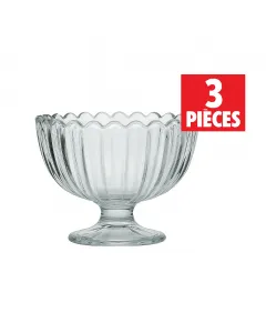 3 Coupes à glace 10 cm