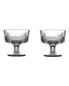 Lot de 2 coupes à glasse