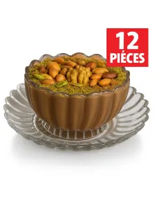 Service de 6 Bols + 6 assiettes