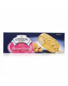 Glace stick biscuit caramel