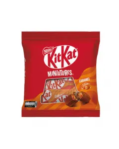Kitkat miniature caramel