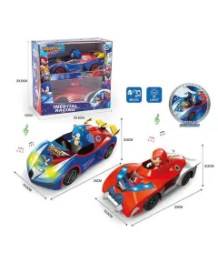 Sonic avec voiture musicale