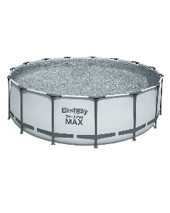 Piscine tubulaire ronde Steel Pro Max