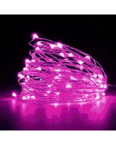 Guirlande lumineuse 5M rose