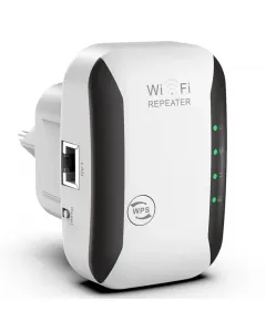 Répéteur Wi‑Fi 300 Mbps 1 antenne Blanc
