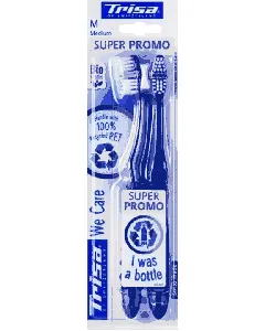 Lot de 2 Brosses à dents Bio We care Medium