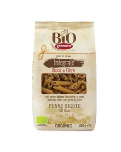 Pâtes penne rigate integrales bio