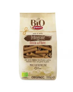 Pâtes maccheroncini integrales bio
