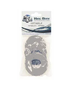 Lot de 3 os naturel à macher en anneau