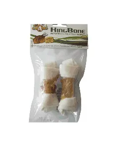 Lot de 2 os pour chien poulet de 11cm