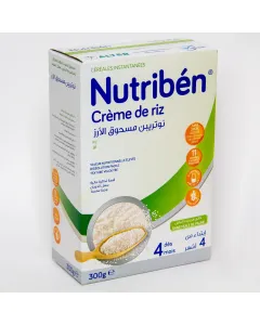 Farine crème de riz pour bébé à partir de 4 mois