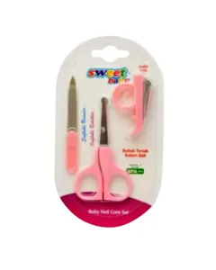 Ensemble de soins des ongles bleu