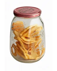 Bocal en verre + couvercle 1050 ml