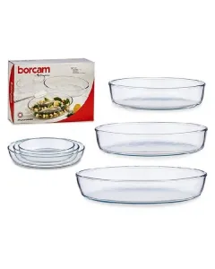 Set de 3 plats à four ovales Borcam