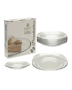 Coffret de 6 assiettes à gâteau