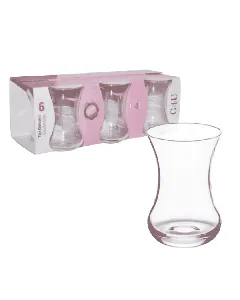 Service de 6 verres à thé