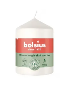 Bougie Pilier Essentials Blanc Nuage