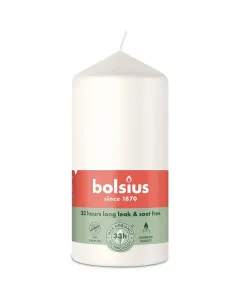 Bougie Pilier Essentials Blanc Nuage