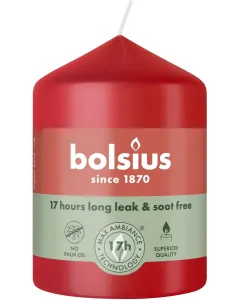 Bougie Pilier Essentials Rouge