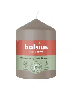 Bougie Pilier Essentials Taupe clair