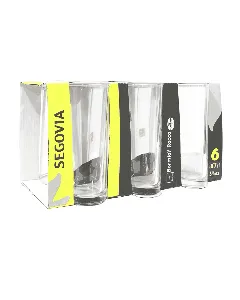 Coffret de 6 verres Segovia BORMIOLI