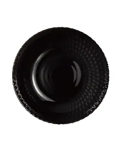 Assiette creuse Ø20cm noire Pampille
