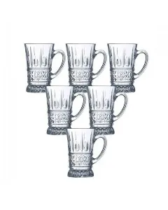 Lot de 6 verres à thé de 8.5cl Elysées
