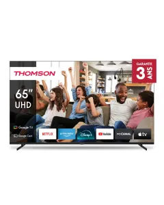 Téléviseur 65" 4K UHD Side feet Google TV Noir 